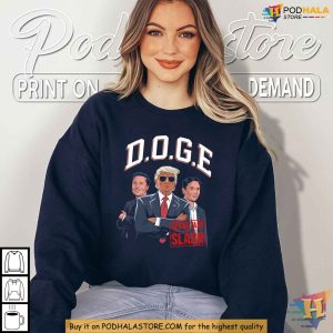 Department of Government Efficiency DOGE Shirt Featuring Trump and Musk 3