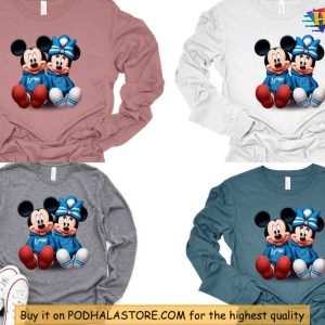Disney Detroit Football Sweatshirt Xmas Gift Ideas Funny Mickey Hoodie 2