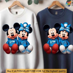Disney Detroit Mickey Football Sweatshirt Funny Christmas Gift Ideas 3