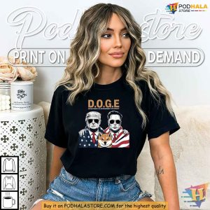 Doge Department of Government Efficiency Satirical Trump and Musk Shirt 2