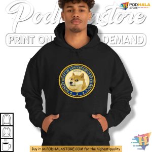 Doge Doge Shirt, Funny Government Efficiency Meme Shirt Inspired by Elon Musk