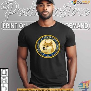 Doge Doge Shirt Funny Government Efficiency Meme Shirt Inspired by Elon Musk 2