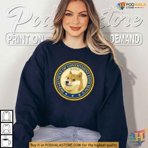 Doge Doge Shirt Funny Government Efficiency Meme Shirt Inspired by Elon Musk 3