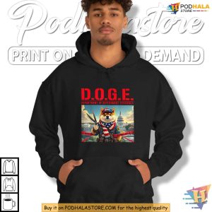 Doge Meme Shirt, Department Of Government Efficiency Political Comedy Art