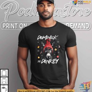 Dominick The Donkey Christmas Shirt Perfect Funny Gift for Xmas Humor 2