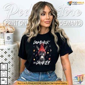 Dominick The Donkey Christmas Shirt Perfect Funny Gift for Xmas Humor 3