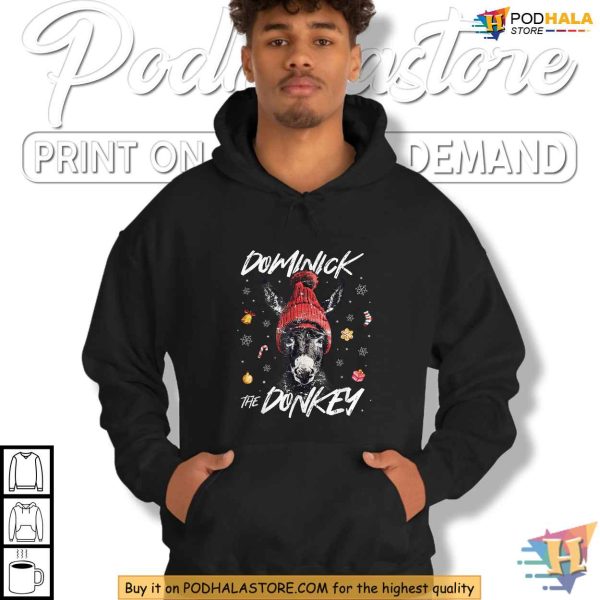 Dominick The Donkey Christmas Shirt, Perfect Funny Gift for Xmas Humor