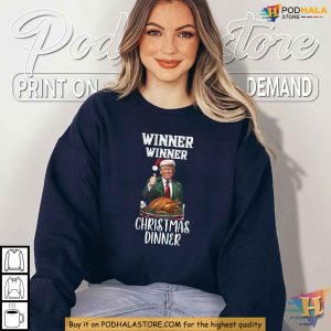 Donald Trump Christmas Dinner Humor Shirt, Perfect Trump Gifts for Xmas
