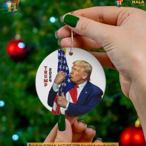 Donald Trump Christmas Ornament, Funny Xmas Gift Ideas for Trump Supporters