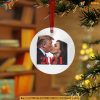 Donald Trump Kamala Harris Funny Ornament, Satirical Political Xmas Decor 2024