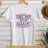 Donald Trump Won Again Shirt, Political Comeback Trump Tee, 2024 Election Apparel