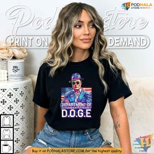Elon Musk Political Humor Department of Government Efficiency Doge Shirt 3