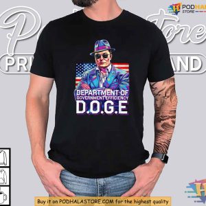 Elon Musk Political Humor Department of Government Efficiency Doge Shirt 4
