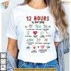 Funny 12 Hours of Nursing Christmas Shirt, Festive Nurse Humor Gift Ideas