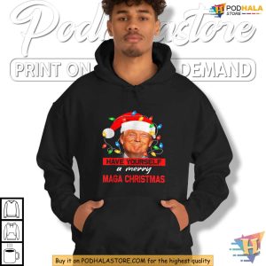 Funny Santa Trump Xmas Shirt Celebrate Christmas with Political Humor 4