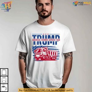 Funny US Election 2024 Shirt, Trump Garbage Joke Tee, Political Humor Apparel