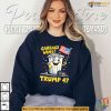 Garbage Wins Trump 47 Funny Trump Shirt, Unique Satire Pro Trump Apparel
