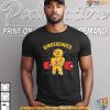 Gingerbread Man Gym Christmas Shirt, Funny Xmas Gifts for Fitness Fans
