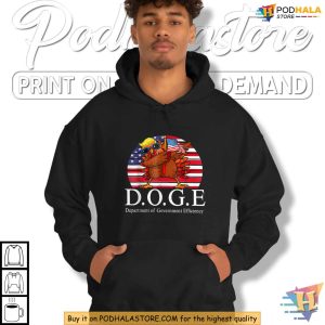 Government Efficiency Turkey DOGE Thanksgiving Trump Meme Shirt 2