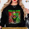 Grinch Thug Life Shirt, Urban Christmas Apparel Perfect Christmas Gift