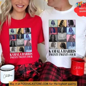 Kamala Harris Prediction 2024 Shirt Election Support Apparel Democrat Tee 3
