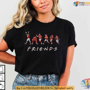 Kansas City Chiefs Shirt Friends Style Mahomes Kelce Team Fan Apparel 2024