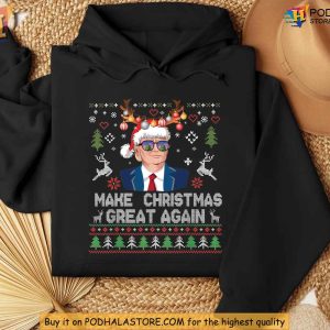 MAGA Trump Christmas Sweatshirt Funny Xmas Gifts for Political Enthusiasts 4