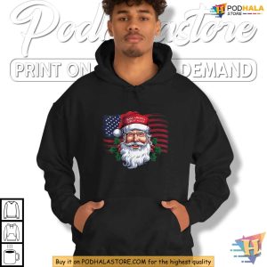 Make A Christmas Great Again Santa Shirt, Donald Trump Christmas Gifts
