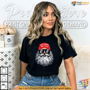 Make A Christmas Great Again Trump Shirt Trump Gifts For Christmas Fans 3