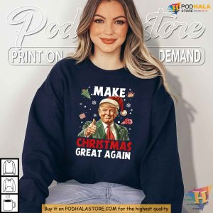 Make Christmas Great Again Santa Trump Shirt Funny Xmas Gift Ideas 4