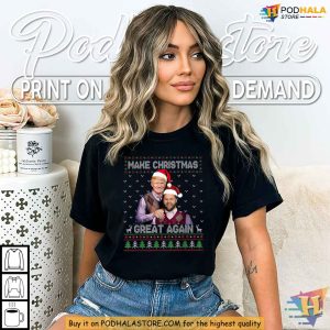 Make Christmas Great Again Trump Vance Shirt Funny Holiday Political Gift 2 1