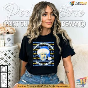 Make Hanukkah Great Again Trump Santa Shirt, Funny Holiday Gift Idea