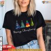 Merry Christmas Tree Shirt, Colorful Holiday Tee, Funny Christmas Gift Ideas