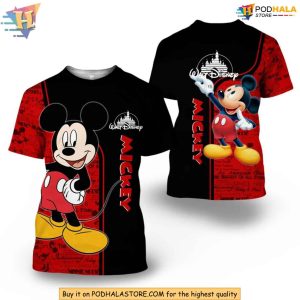 Mickey Mouse 3D Hoodie Disney Magic Cute Cartoon Gift Funny Xmas Gifts 3