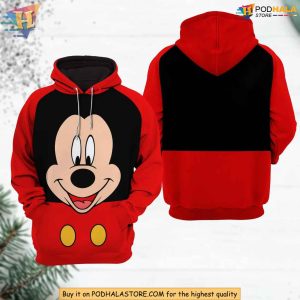 Mickey Mouse 3D Hoodie, Funny Christmas Gift Ideas, Nostalgic Disney Wear
