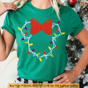 Mickey and Minnie Disney Christmas Lights Shirts Fun Xmas Gift Ideas 3
