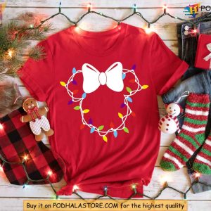 Mickey and Minnie Disney Christmas Lights Shirts Fun Xmas Gift Ideas 4