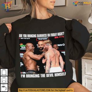 Mike Tyson Beats Jake Paul Sweatshirt, Iconic Fight Quote Boxing Legend