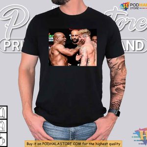 Mike Tyson Slaps Jake Paul Funny Meme Shirt, Celebrity Face-Off Apparel