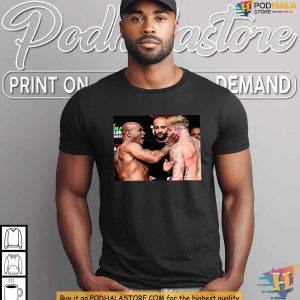 Mike Tyson Slaps Jake Paul Funny Meme Shirt Celebrity Face Off Apparel 2