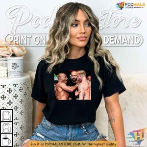 Mike Tyson Slaps Jake Paul Funny Meme Shirt Celebrity Face Off Apparel 3