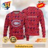 Montreal Canadiens Ugly Sweater, Creative Holiday Gift for NHL Fans