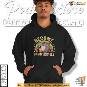 MooDeng Become Ungovernable Cute Xmas Shirt, Funny Christmas Gift Ideas