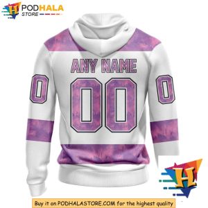 NHL Anaheim Ducks 3D Hoodie Custom Cancer Awareness Edition Support Fight 2