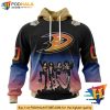 NHL Anaheim Ducks 3D Hoodie, Customizable Unisex KISS Band Hockey Fan Gear