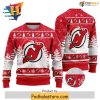 New Jersey Devils Ugly Sweater Christmas Design for Hockey Fans 2024