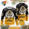 Personalized Boston Bruins Sweater, Funny Xmas Apparel for Hockey Fans