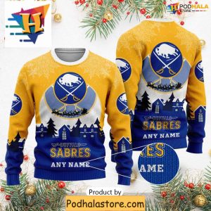 Personalized Buffalo Sabres Sweater, Creative Christmas Gifts for Fans