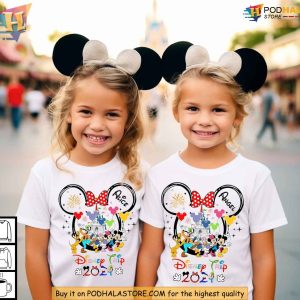 Personalized Disney Trip Shirt for Magical Family Vacation Memories 2024