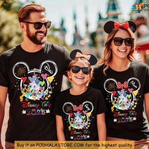 Personalized Disney Trip Shirts, Custom Family Vacation Apparel, Xmas Gift Ideas